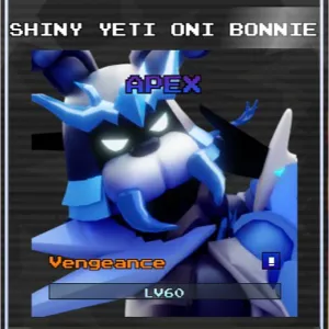Shiny Yeti Oni Bonnie