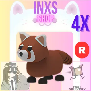 R RED PANDA 4X