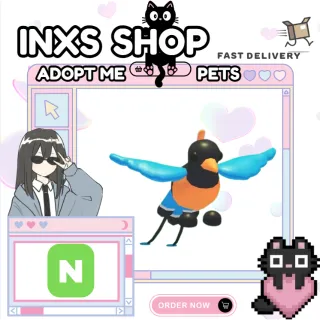 NEON BIRD OF PARADISE