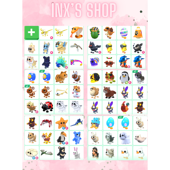 ADOPT ME BUNDLE PETS - Roblox Game Items - Gameflip