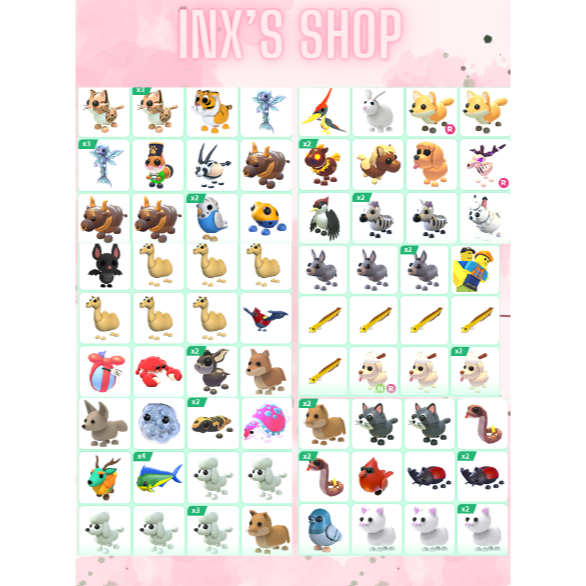 ADOPT ME BUNDLE PETS - Roblox Game Items - Gameflip