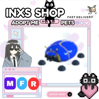 MFR GIANT BLUE SCARAB