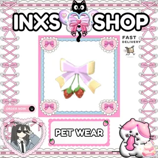 STRAWBERRY SHORTCAKE BOW