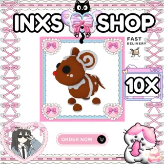 GINGERBREAD MOUSE 10X