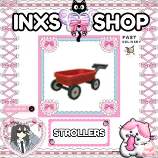 RED WAGON STROLLER