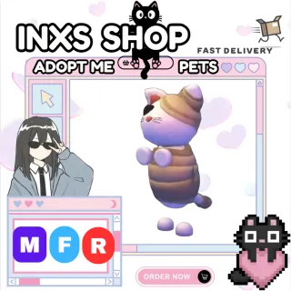 MFR HALLOWEEN WHITE MUMMY CAT