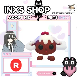 R CHRISTMAS PUDDING PUP