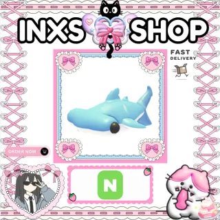 NEON HAMMERHEAD SHARK