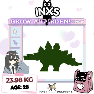 HUGE GIANTBEAN STEGOSAURUS