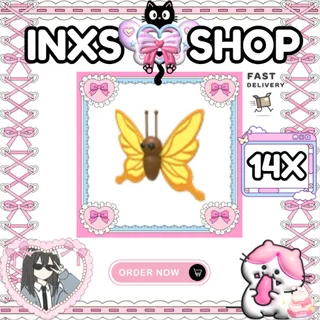 YELLOW BUTTERFLY 14X