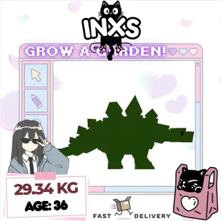 SEMI-TITANIC GIANTBEAN STEGOSAURUS