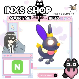 NEON RICE CAKE RABBIT 