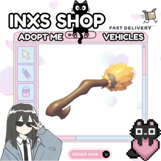 ENCHANTED BROOMSTICK