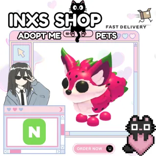 NEON DRAGONFRUIT FOX