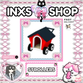 DOG HOUSE STROLLER