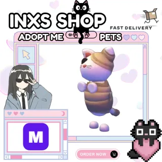 MEGA HALLOWEEN WHITE MUMMY CAT