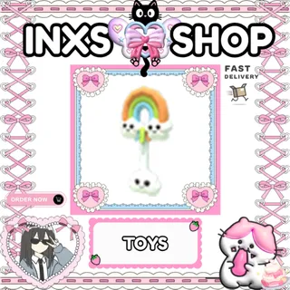 CLOUDS AND RAINBOW RATTLE