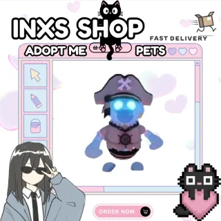 PIRATE GHOST CAPUCHIN MONKEY 