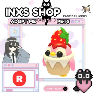 R STRAWBERRY PENGUIN 