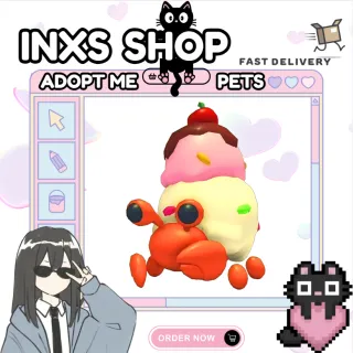 ICE CREAM HERMIT CRAB