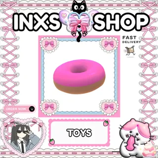DONUT THROW TOY (BEIGE)