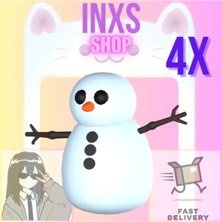 SNOWMAN 4X