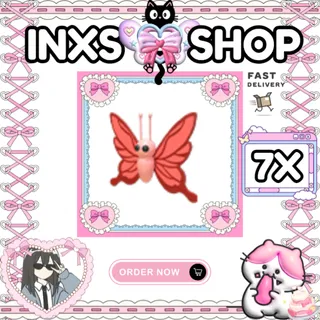SCARLET BUTTERFLY 7X