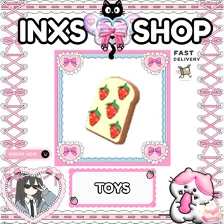 STRAWBERRY TOAST FLYING DISC