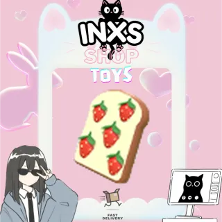 STRAWBERRY TOAST FLYING DISC