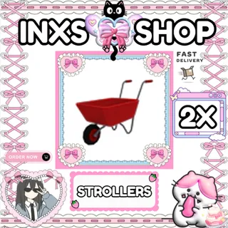 WHEELBARROW STROLLER 2X