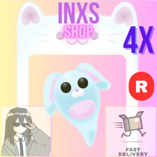 R GHOST BUNNY 4X