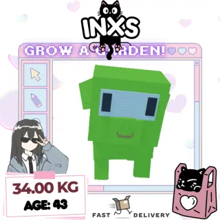 SEMI-TITANIC GIANTBEAN SILVER MONKEY