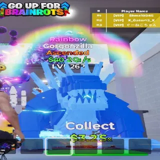 Rainbow Gorgonzilla