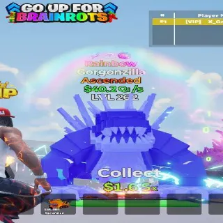 Rainbow Gorgonzilla