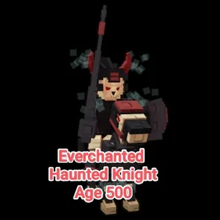 Everchanted Haunted Knight Age 500 Grow A Garden