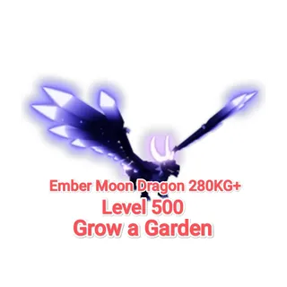 Ember Moon Dragon 280KG+ Age 500 Grow A Garden