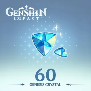 60 Genesis Crystals Genshin Impact