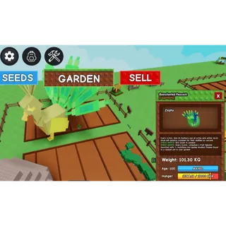 Everchanted Peacock 100 kg+ Grow A Garden