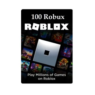 100 Robux Gift Card Roblox
