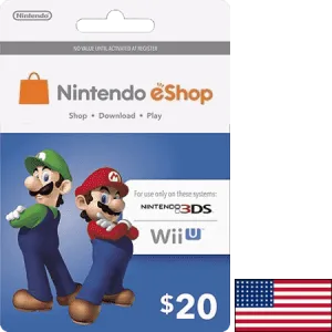 $20.00 Nintendo eShop USA