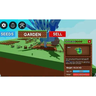 Giant Golem Peacock Grow A Garden