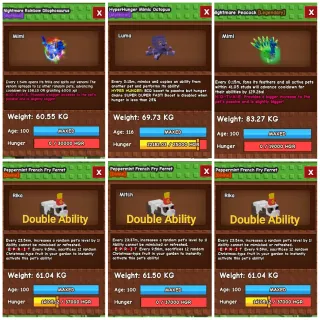 Pet Boosting Bundle For Grow a Garden