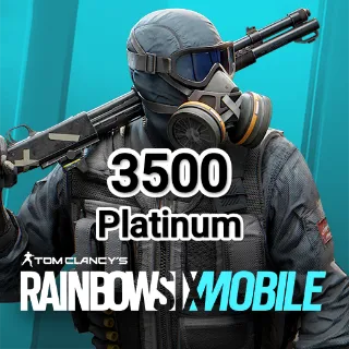 3500 Platinum Tom Clancy's Rainbow Six Mobile Global Fast Delivery