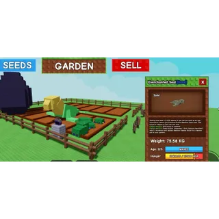 Everchanted Seal 74/75kg+ Grow A Garden