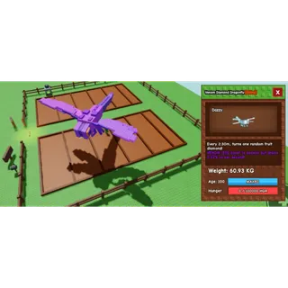 Huge Venom Diamond Dragonfly 60/61Kg+ Grow A Garden