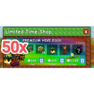 50x Premium Hive Eggs Grow A Garden