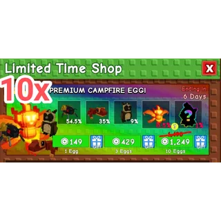 10x Premium Campfire Eggs Grow A Garden