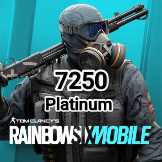 7250 Platinum Tom Clancy's Rainbow Six Mobile Global Fast Delivery