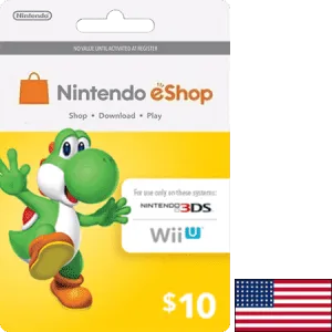 $10.00 Nintendo eShop USA