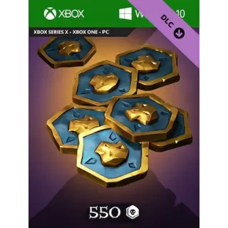 Sea of Thieves 550 Ancient Coins Pack Instant Delivery